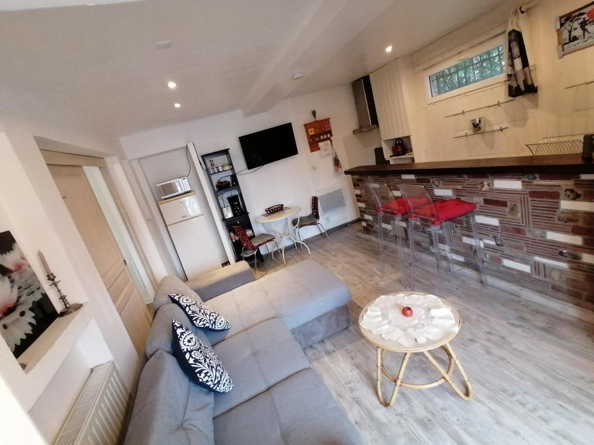 Charmant Appartement Independant, 5 Mn De Rouen, Avec Terrasse, Refait A Neuf Franqueville-Saint-Pierre Exterior photo